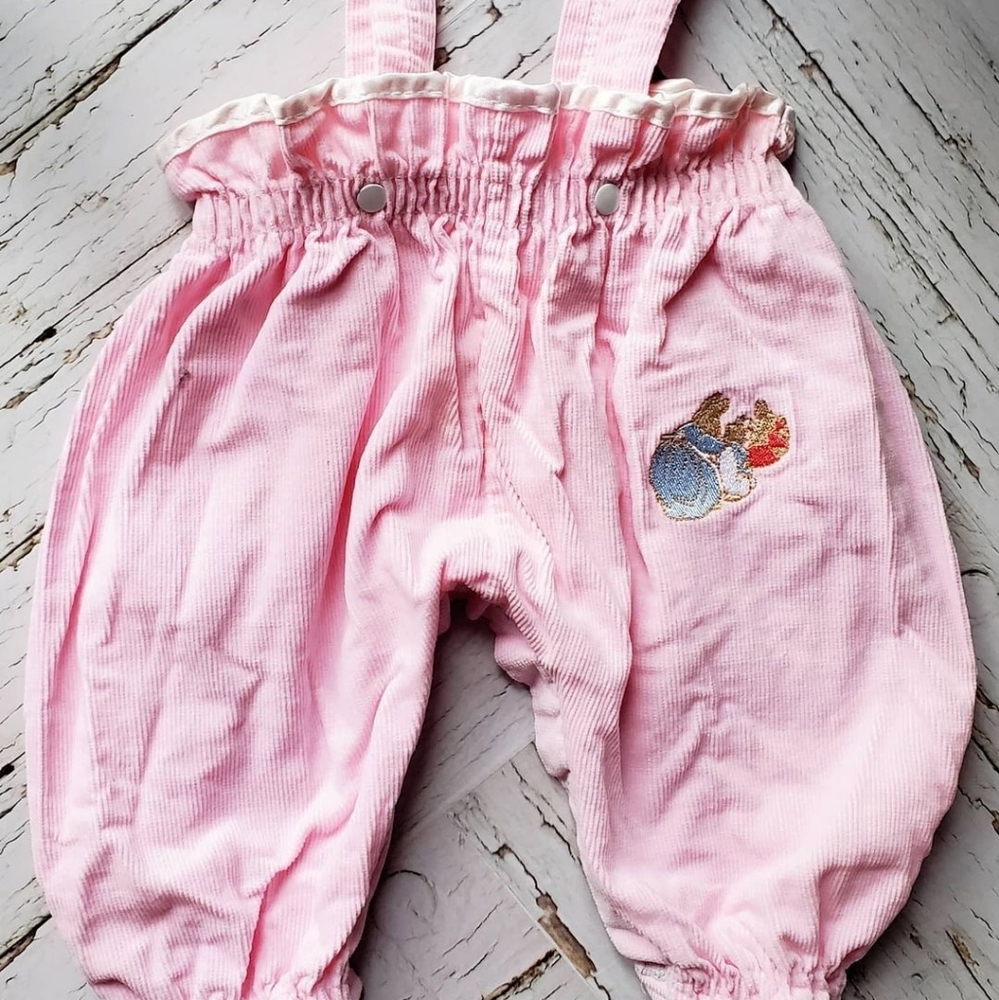 Vintage Beatrix Potter Bubble Courdroy Pants
